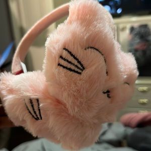 Pink earmuffs
